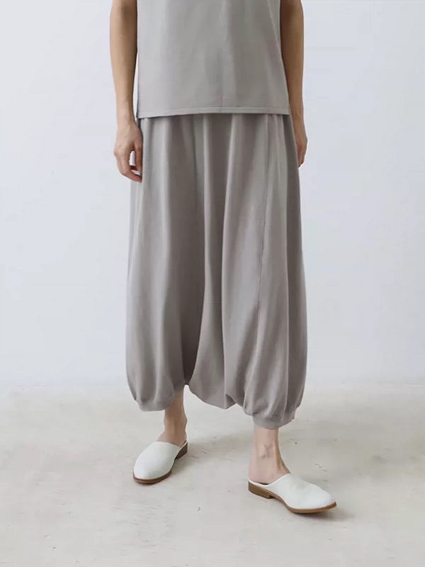 26春夏 cotton sarrouel pants