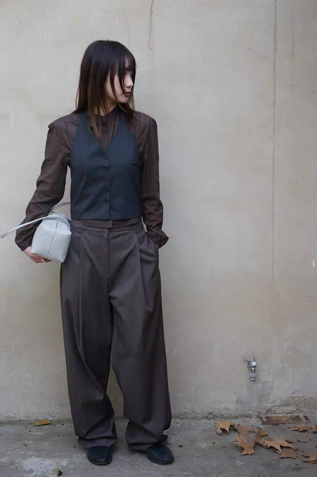 26早春 WOOL HALTERNECK TOP