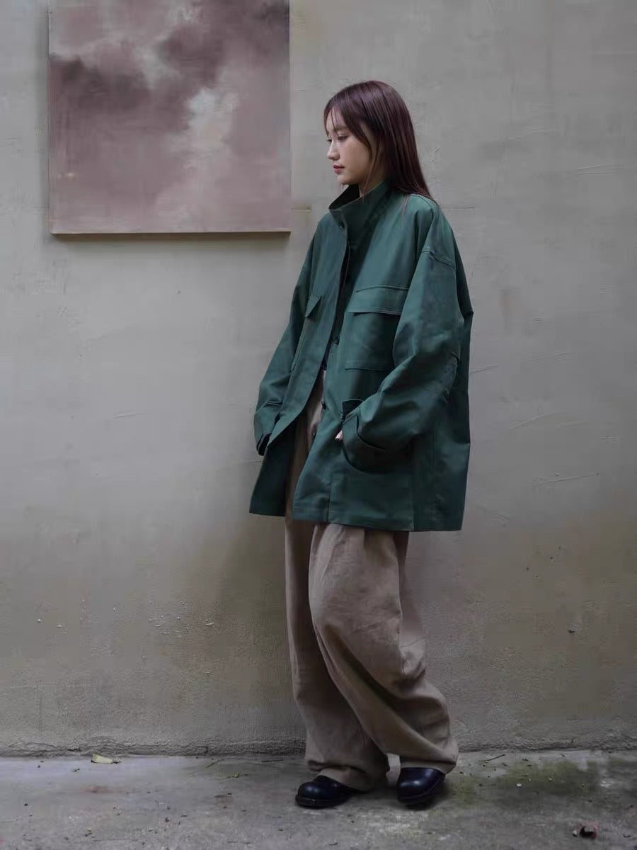 25早秋 多口袋工装外套