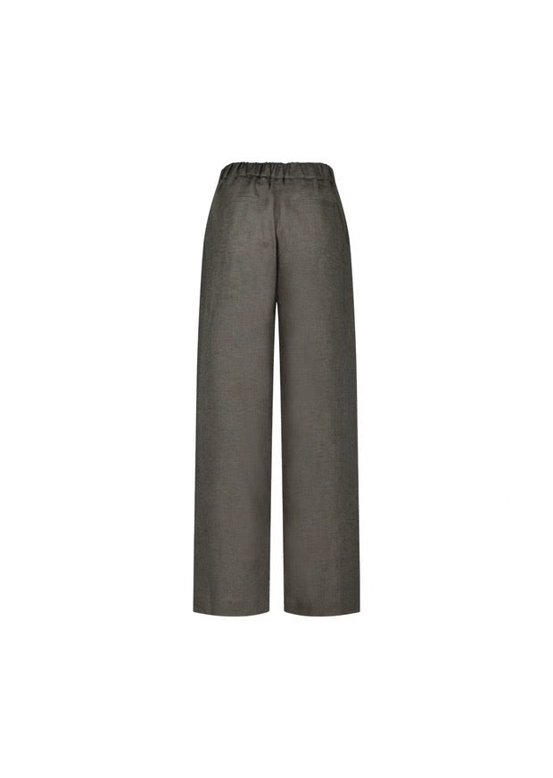 26春夏  LINEN TUCK PANTS