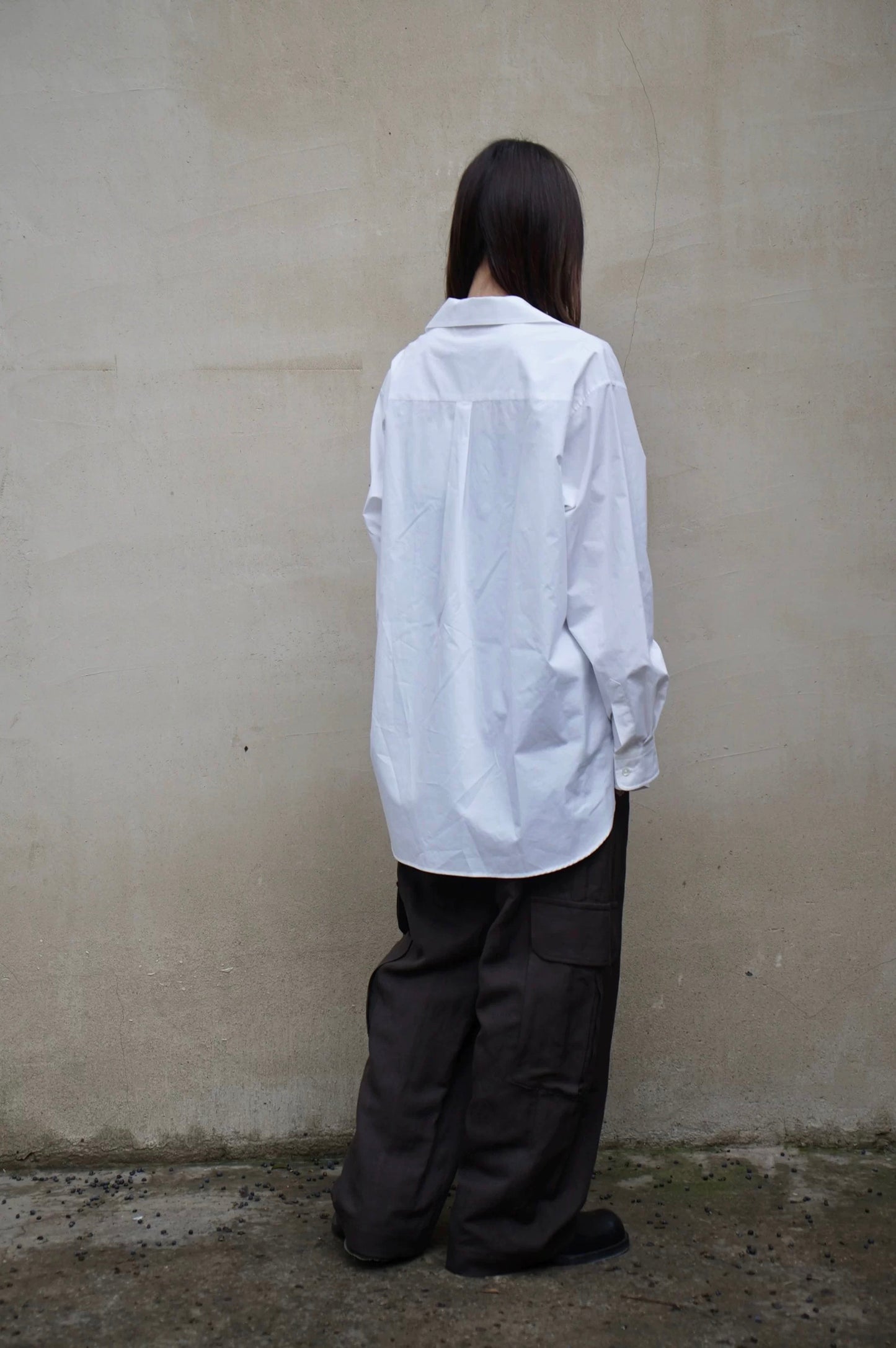 26早春 SUVIN OVERSIZED SKIPPER SHIRT