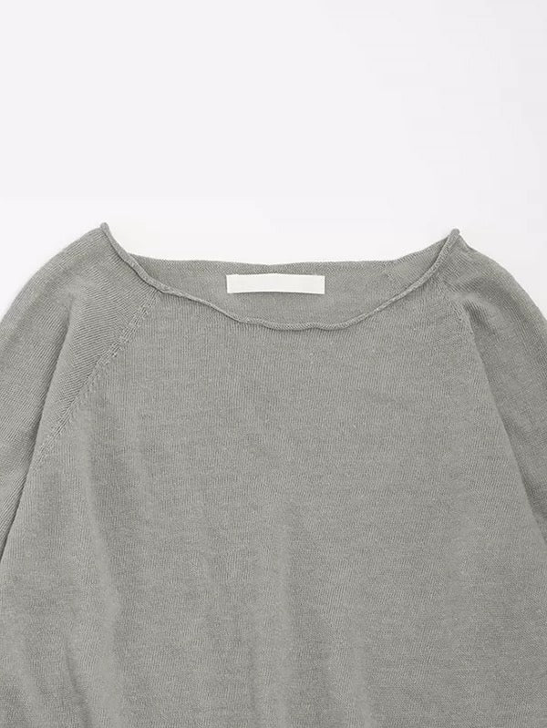 26春夏 linen pullover