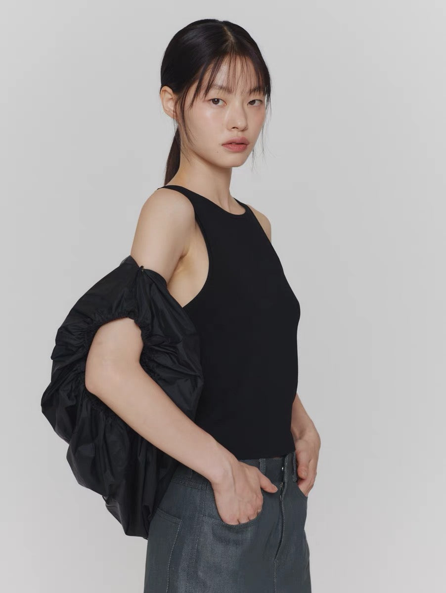 24早春 CUT-OUT SLEEVELESS TOP 背心