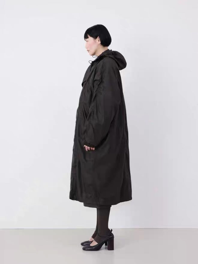 24FW NYLON PARKA 长风衣