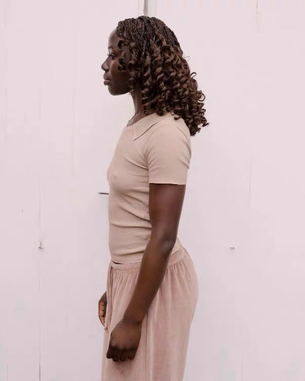 26早春  ISO TOP 翻领T