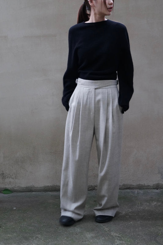 26早秋 MILA WOOL GURKHA  TROUSERS