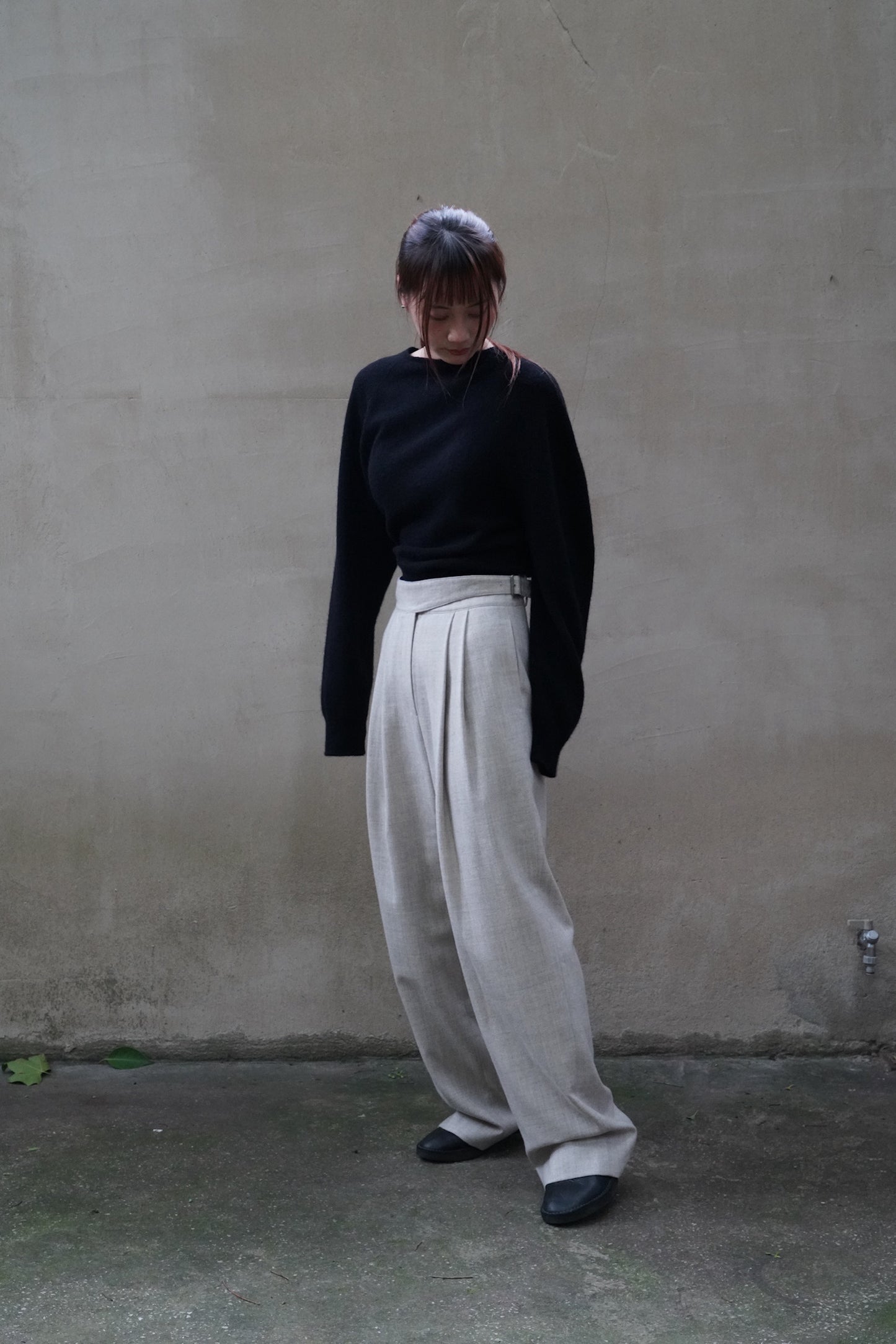 26早秋 MILA WOOL GURKHA  TROUSERS