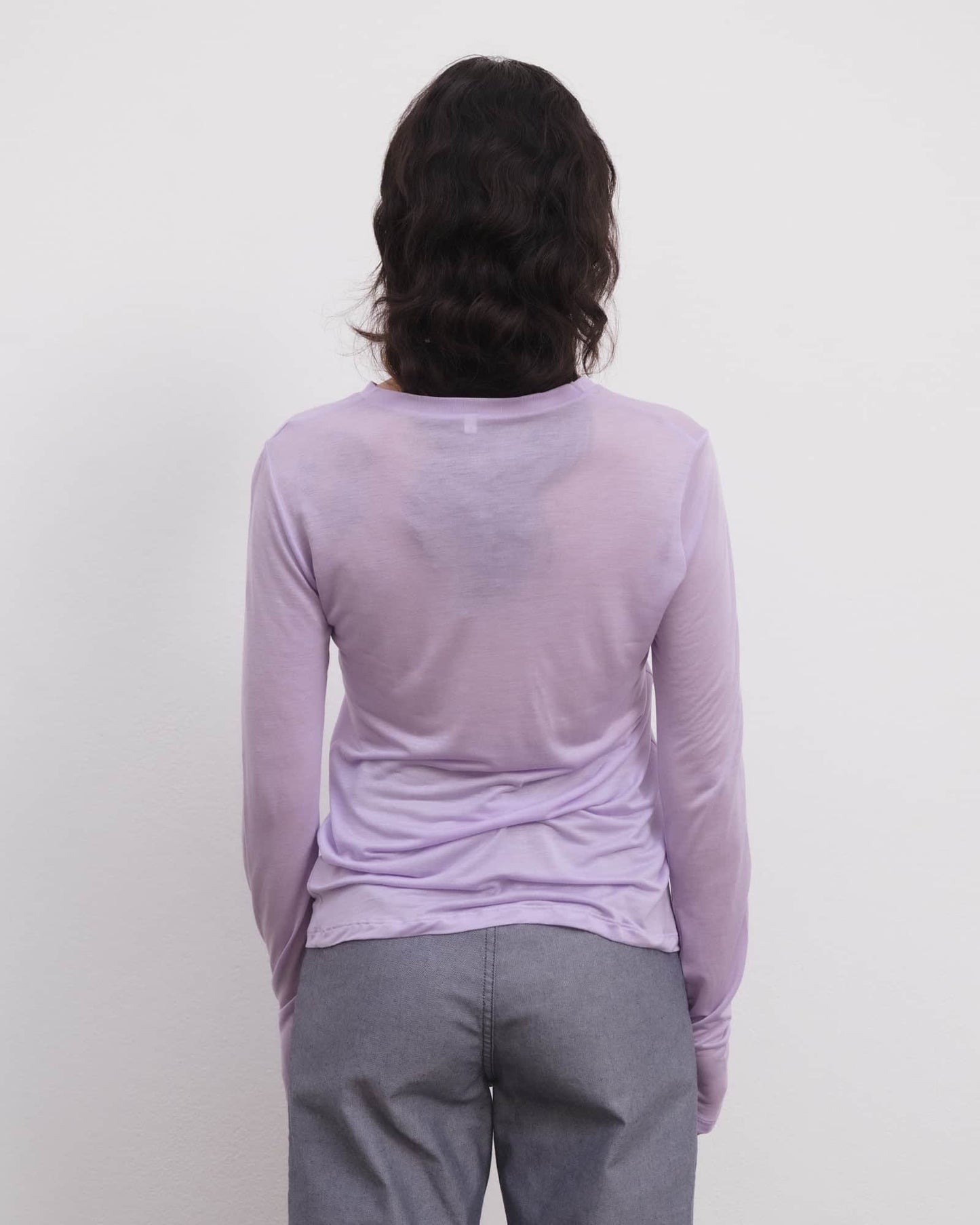 26早秋 LONG SLEEVE TEE Lyocell