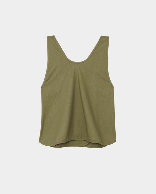 26早秋 Apron Top Wild Silk