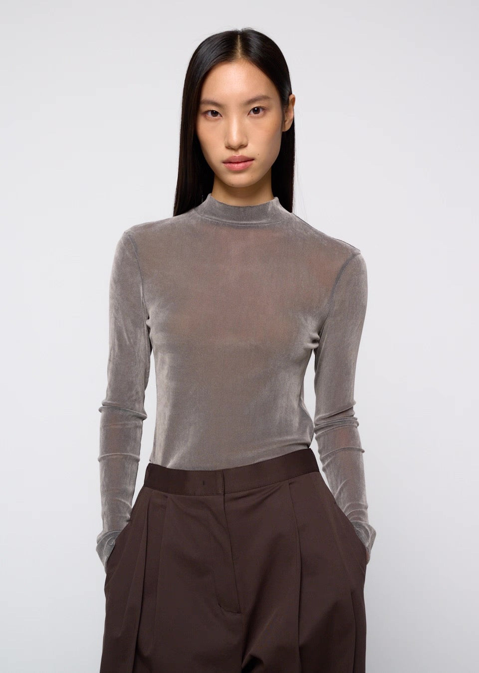26早秋 MOCK NECK TOP