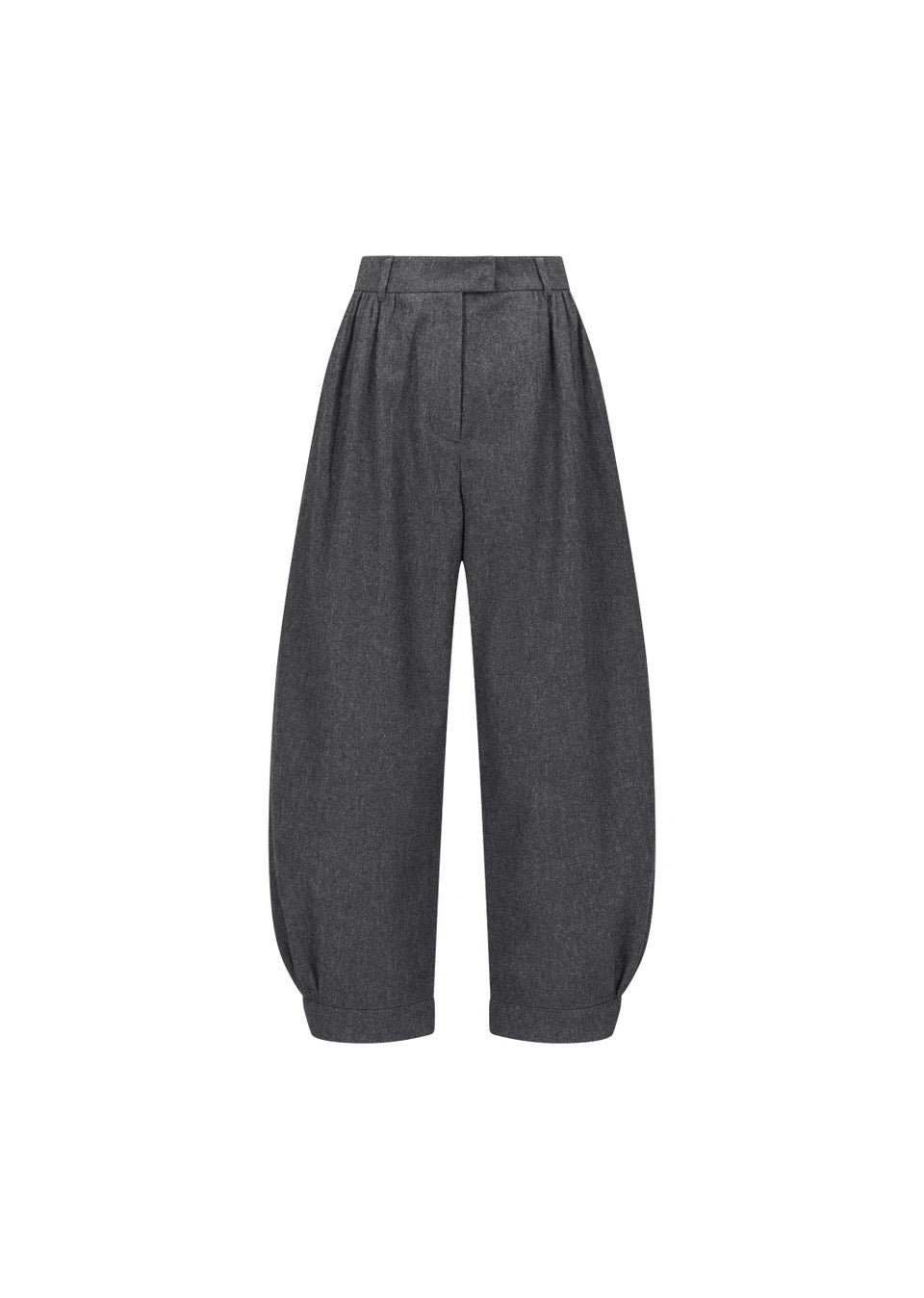 26早秋 WOOL SHIRRING PANTS