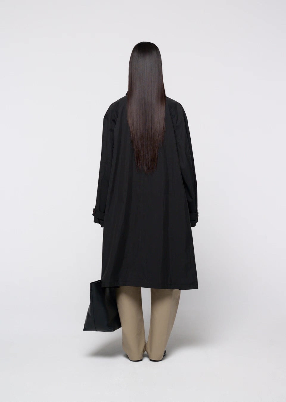 26早秋 COTTON NYLON SHIRRING COAT