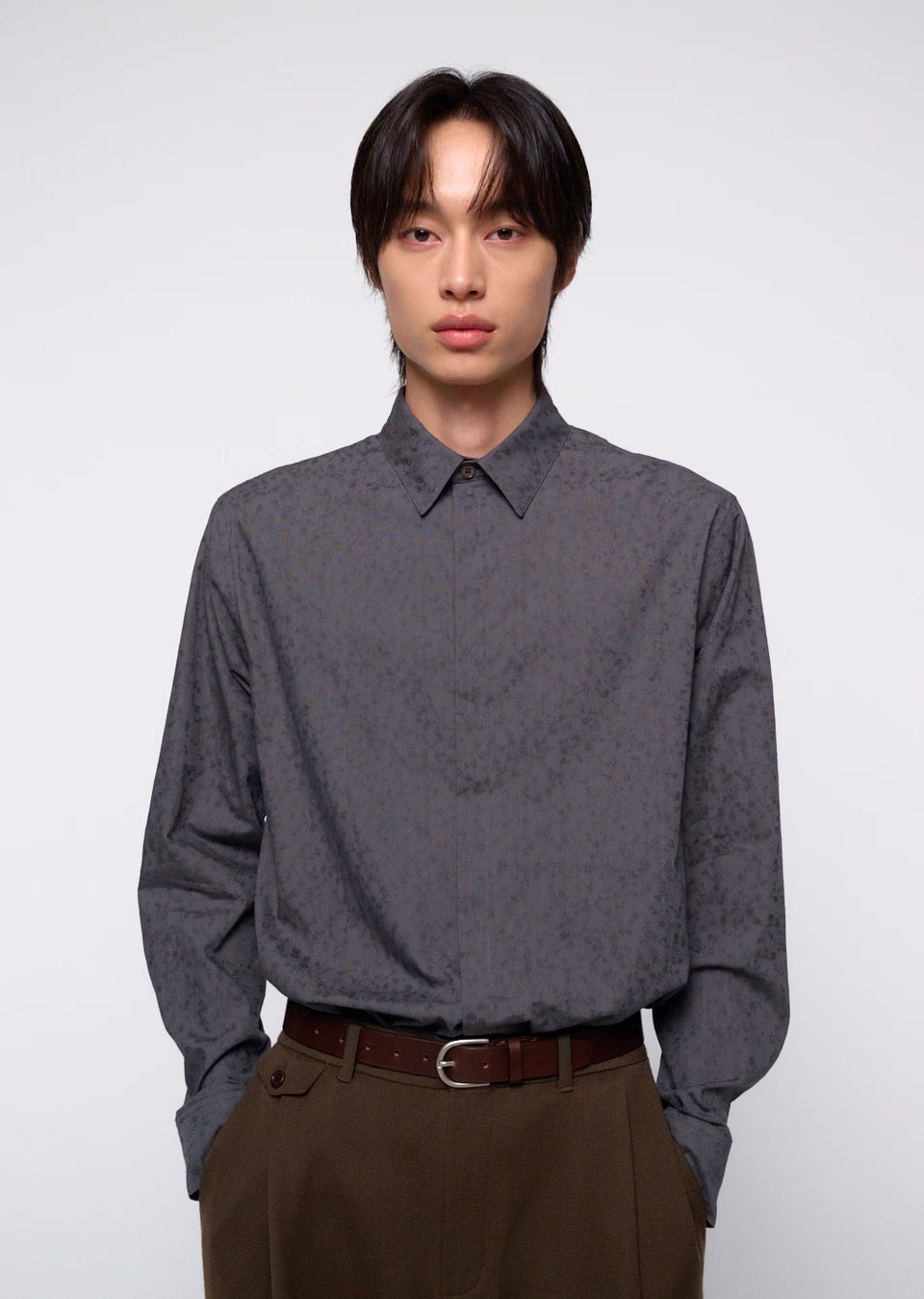 26早秋 FLORAL BASIC SHIRT