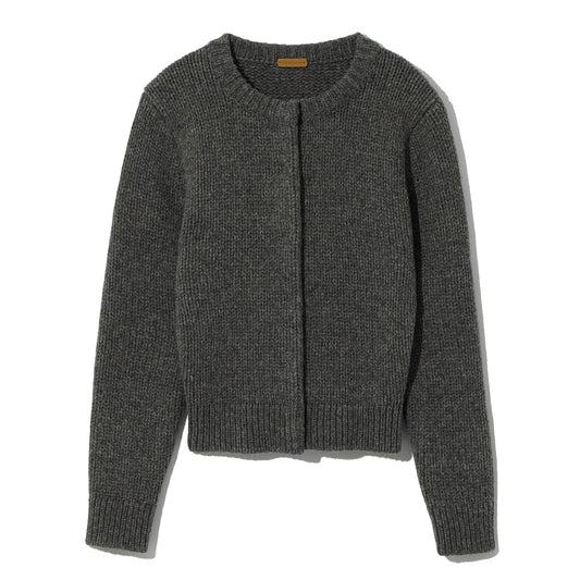 26秋冬 PLUSH WOOL BUTTON CARDIGAN