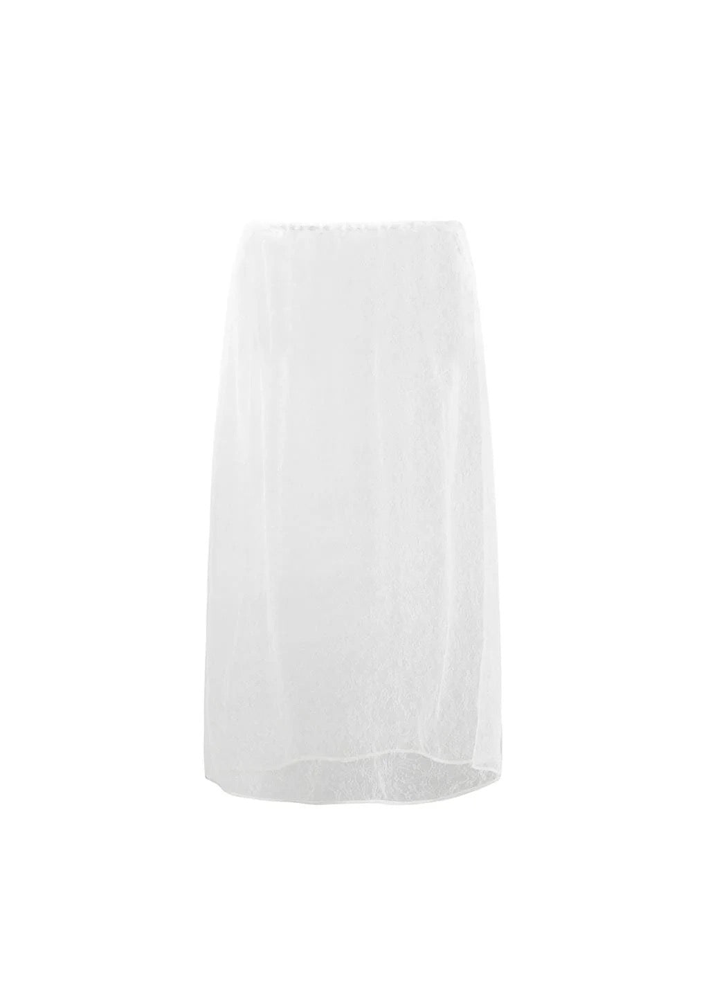 25春夏 SHEER LACE LONG SKIRT 蕾丝长裙