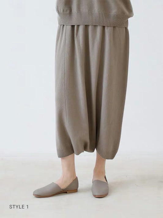 26秋冬 wool sarrouel pants
