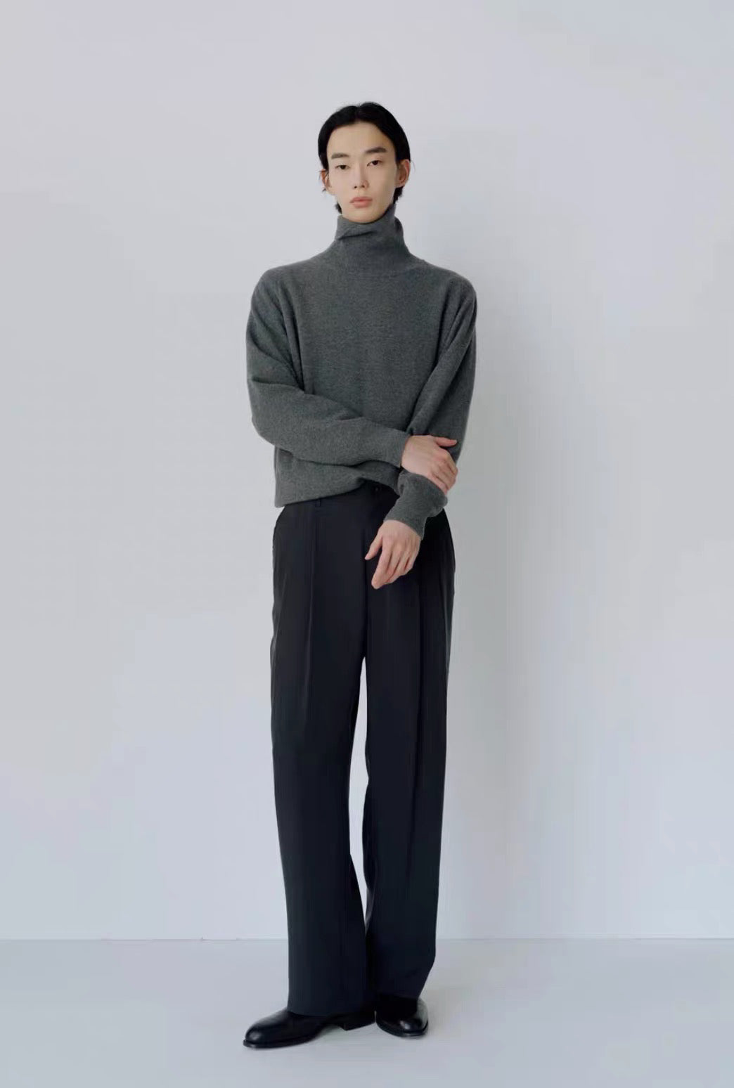 26秋冬 EXTRA FINE WOOL KNIT TURTLE NECK