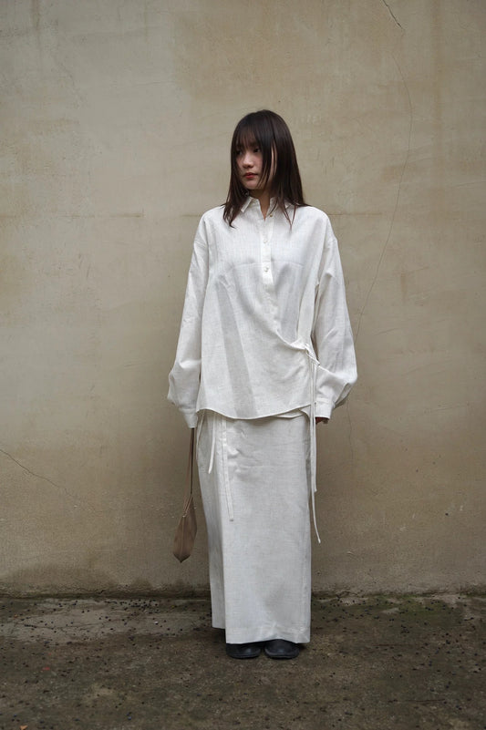 26春夏 SIDE TWISTED SHIRT