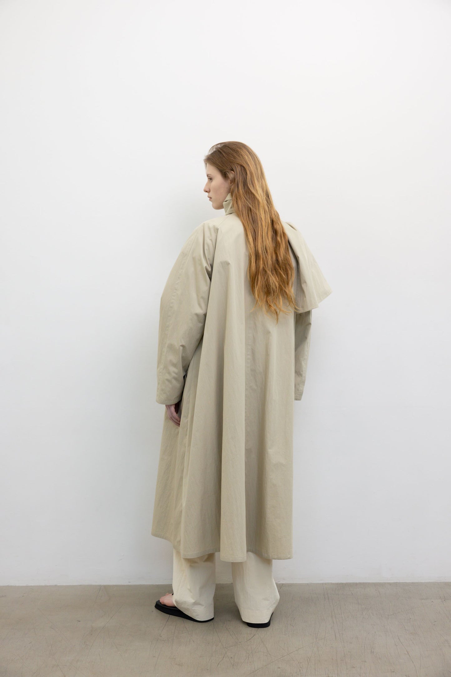 25早秋  SCARF TRENCH COAT 围巾风衣